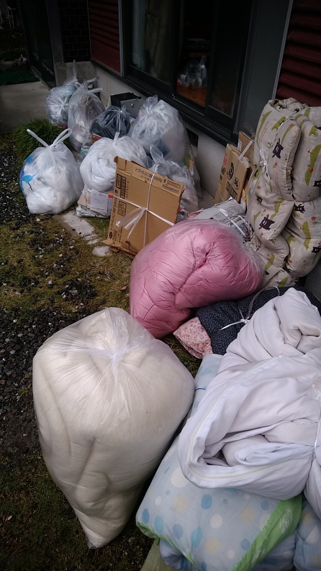 【安芸郡田野町】軽トラ一台分の家庭ゴミの回収　お客様
