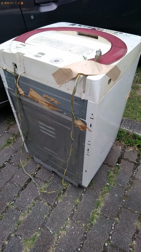 【南国市】洗濯機の回収・処分ご依頼　お客様の声