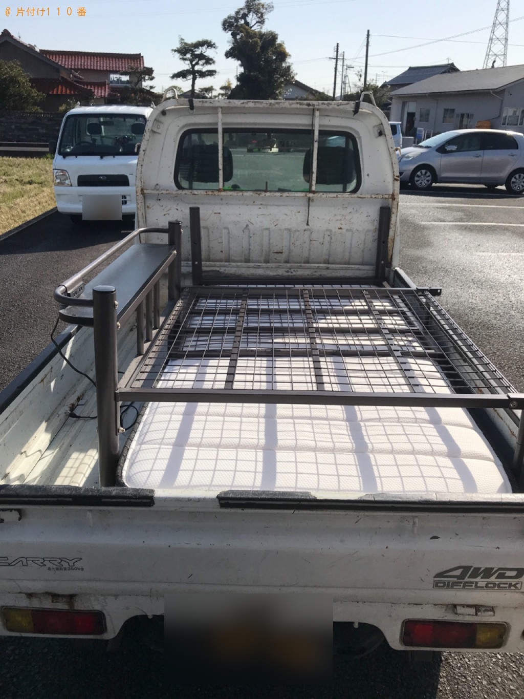 マットレス付きシングルベッドの回収・処分ご依頼 お客様の声