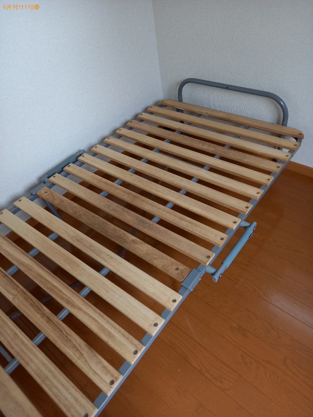 マットレス付きシングルベッドの回収・処分ご依頼　お客様の声