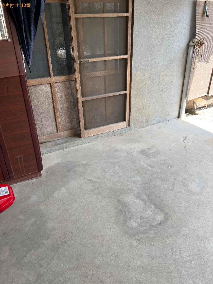 炊飯器、クローゼット、椅子、植木鉢、ジョーロ、かご、壺等の回収