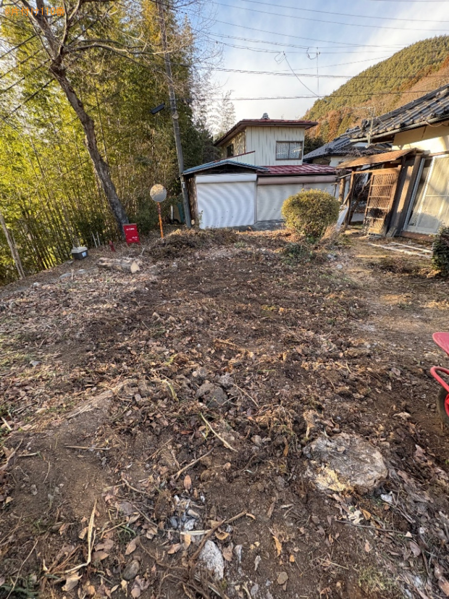 庭石の回収・処分ご依頼　お客様の声