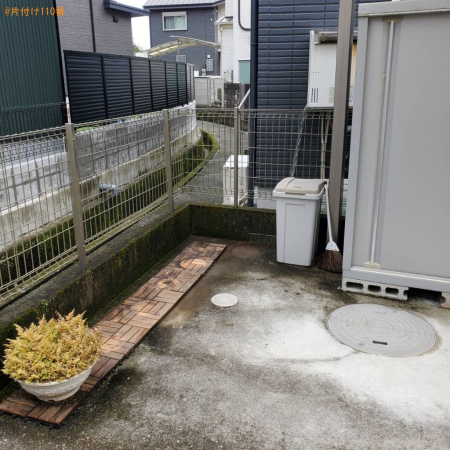 【高知市】こたつ、電子レンジ、鉢植えの回収・処分ご依頼