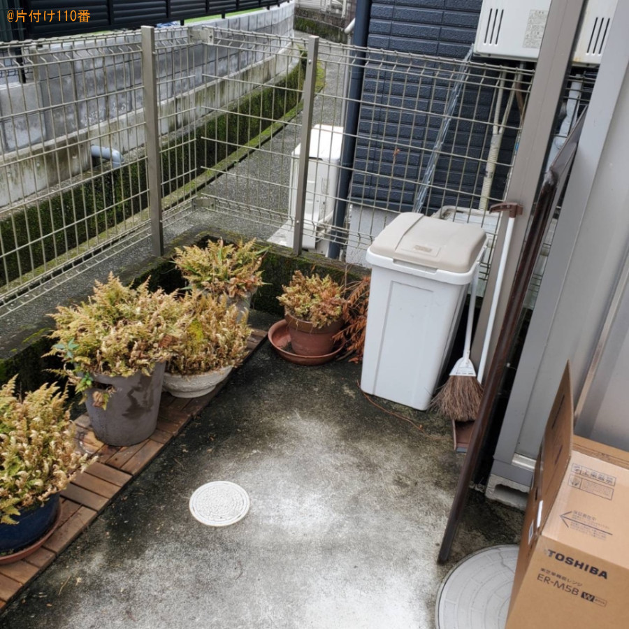 【高知市】こたつ、電子レンジ、鉢植えの回収・処分ご依頼